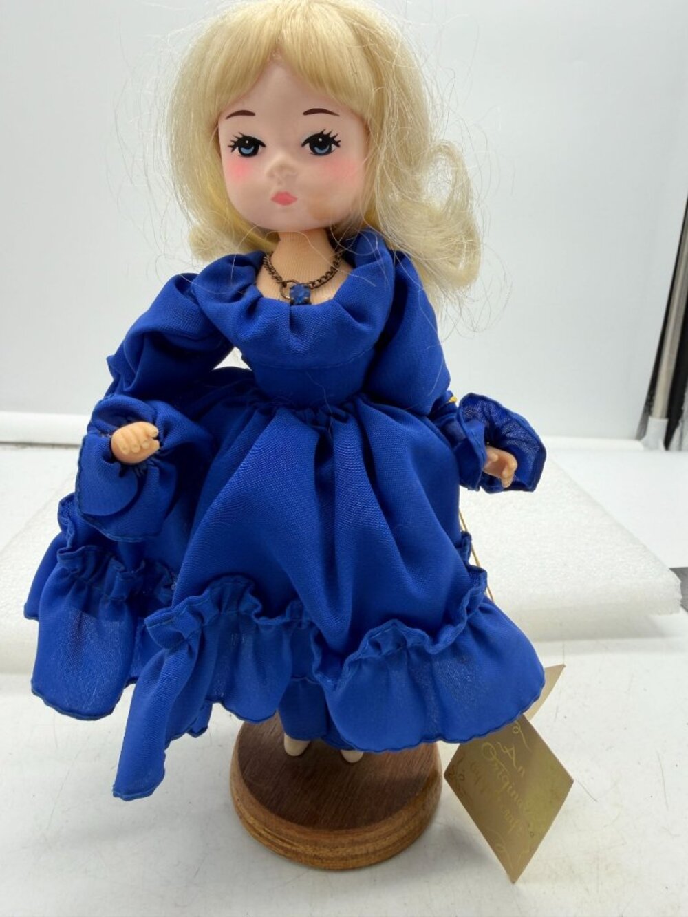 Vintage Bradley Dolls Miss Sapphire September Birthstone Doll